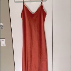 COPY - Wilfred slip dress L burnt orange